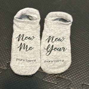 Pure Barre Socks-size Medium -New Year